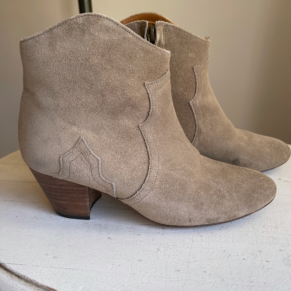 Isabel Marant Suede Dicker Boot